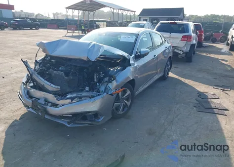 2019 Honda Civic Lx из США, поврежденный, VIN 2HGFC2F67KH564933